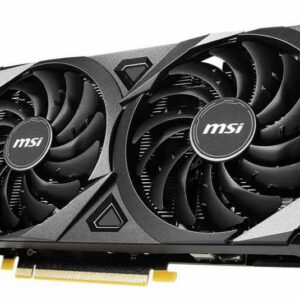 Видеокарта MSI nVidia GeForce RTX 3060, 12 ГБ GDDR6, [RTX 3060 VENTUS 2X 12G]