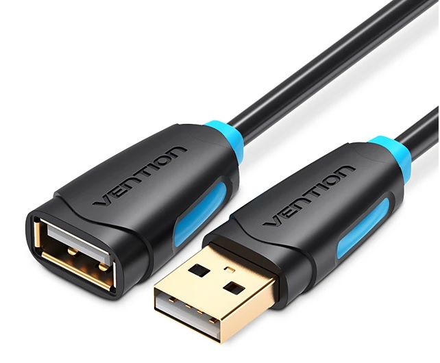 Кабель интерфейсный USB 2.0 удлинитель Vention CBCBG