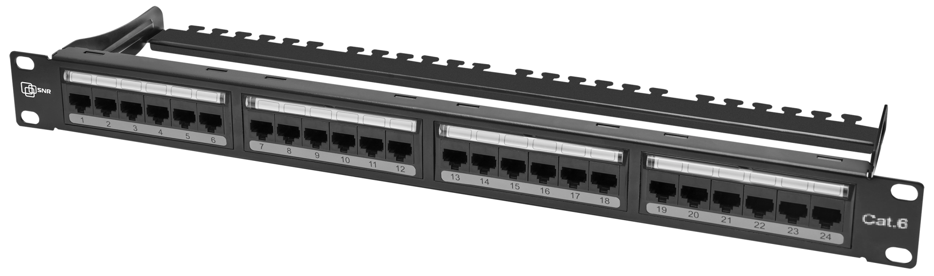 Патч-панель SNR SNR-UD-1U24-6-H