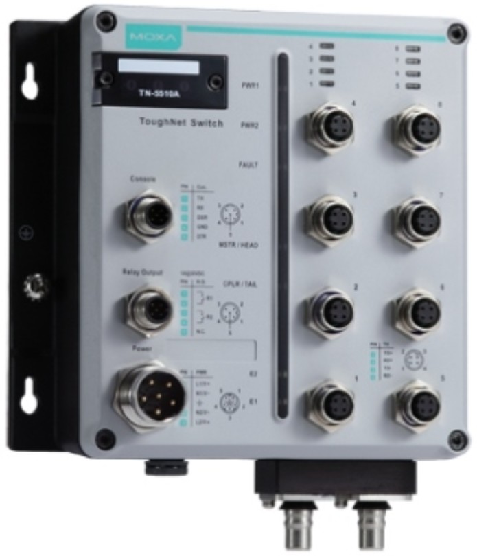 Коммутатор управляемый MOXA TN-5510A-8PoE-2GTX-WV-T