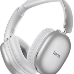 Беспроводные наушники Hoco W73, Bluetooth, Проводной, Охватывающие, Серебристый, [6942007674874]