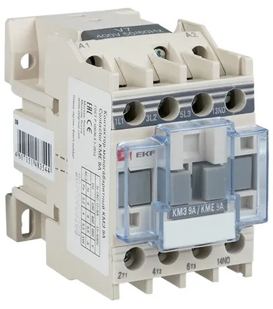 Контактор EKF ctr-s-9-220-nc