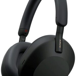 Беспроводные наушники Sony WH-1000XM5, Bluetooth, Накладные, Черный, [WH-1000XM5/BM]