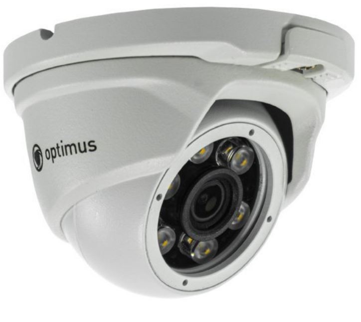 Видеокамера IP Optimus IP-E042.1(2.8)PL_DM02