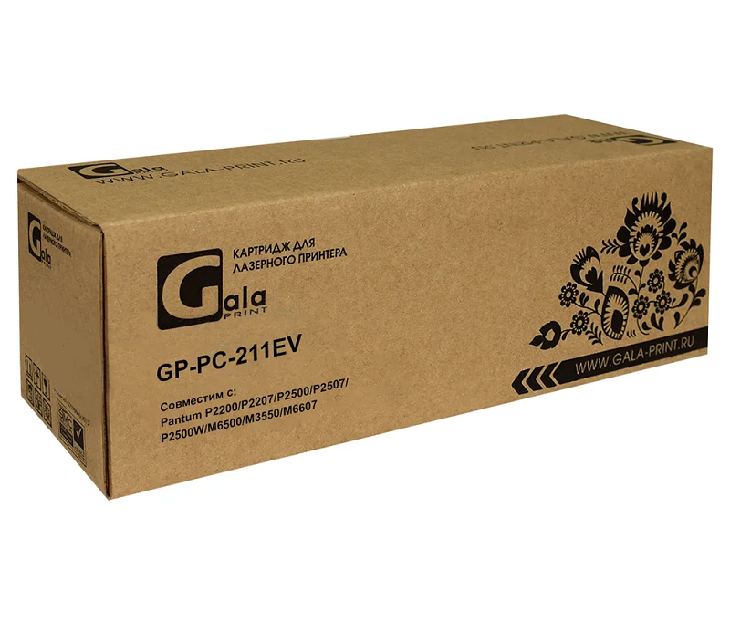 Тонер-картридж GalaPrint GP-PC-211EV-MPS Черный