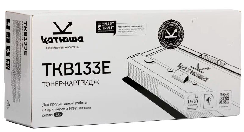 Тонер-картридж Катюша TKB133E Черный