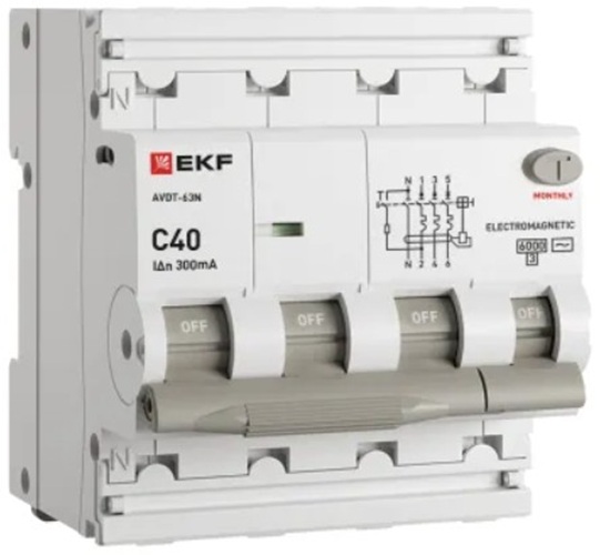 Автомат дифференциальный EKF D63N46M40C300
