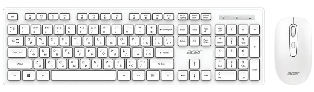 Клавиатура и мышь беспроводной комплект Acer OCC503