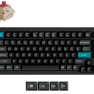 Механическая клавиатура Keychron Q1 Ultra, USB, Bluetooth, Радиоканал, Черный [Q1U-M1-RU]