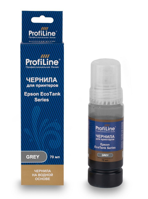 Тонер-картридж ProfiLine PL_INK_E_type-2_G_70ml Серый