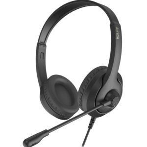 Беспроводная стереогарнитура A4Tech Fstyler FH100i, Проводной, Накладные, Черный, [FH100I (STONE BLACK)]