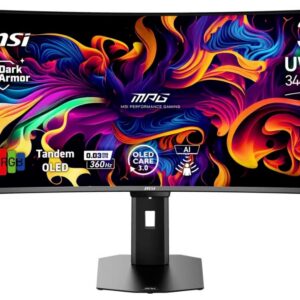 Монитор 34 " MSI MPG 341CQR X36, Черный, [9S6-3DE29A-014]