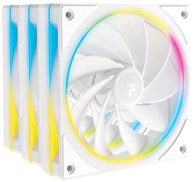 Вентилятор для корпуса Deepcool FL12R SE WH 3IN1