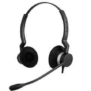 Проводная моногарнитура Jabra BIZ 2300 Duo, Проводной, Накладные, [2309-820-104]