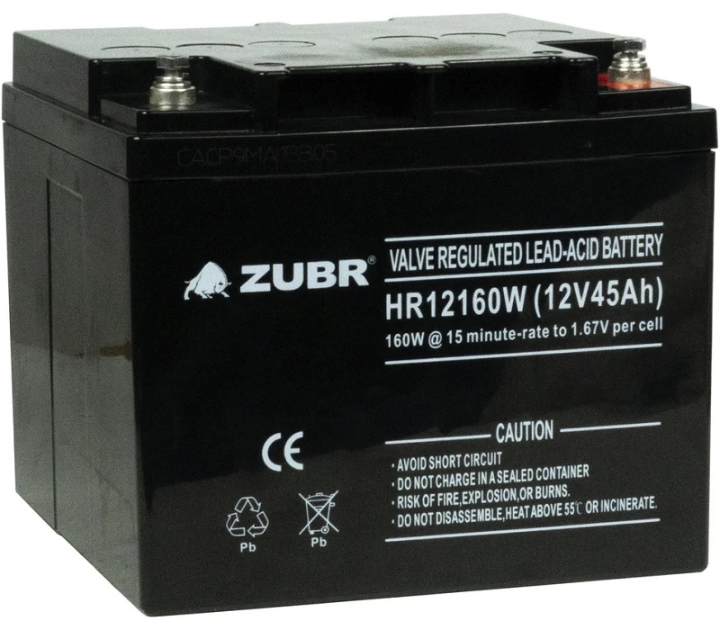 Батарея ZUBR HR12-160W(ZUBR)