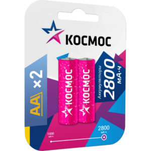 Аккумулятор КОСМОС KOCR6NIMH2800MAH2BL (AA, 2800mAh, 2 шт.)