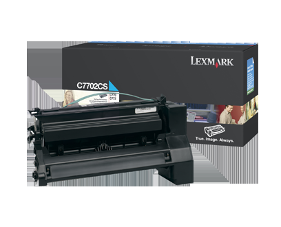 Тонер-картридж Lexmark C782X1CG Голубой