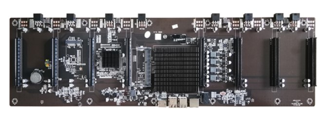 Материнская плата Afox AFHM65-ETH8EX, BGA1023, Intel HM65, Нестандартный