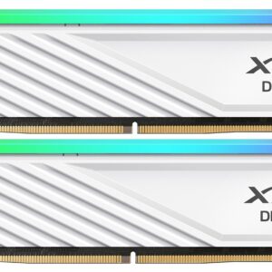 Оперативная память DDR5 64 ГБ (2×32 ГБ) ADATA XPG Lancer Blade White RGB, 5600 МГц, [AX5U5600C4632G-DTLABWH]