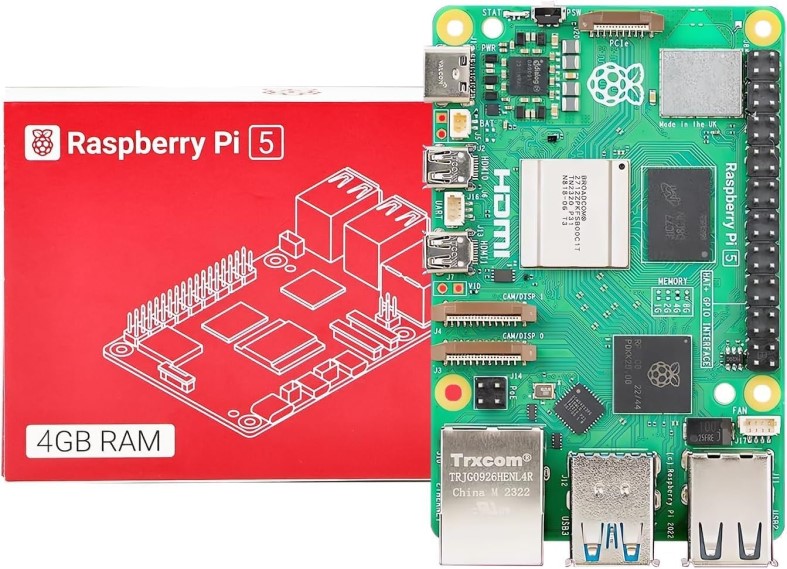 Микрокомпьютер Raspberry Pi 5 4GB