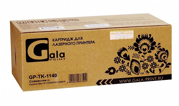 Тонер-картридж GalaPrint TK-1140 Черный