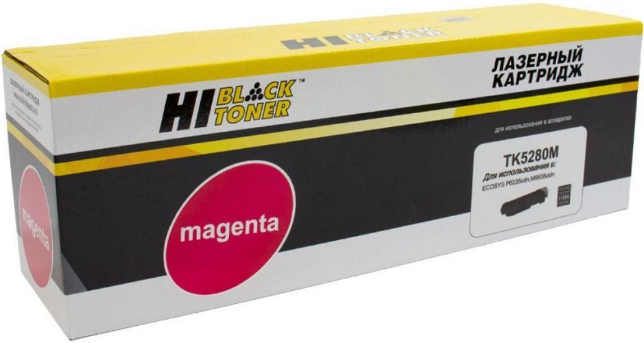 Тонер-картридж Hi-Black HB-TK-5280M Пурпурный