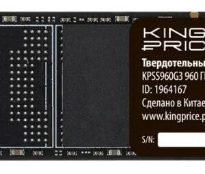 SSD накопитель 960 ГБ KINGPRICE KPSS960G3, PCIe 3.0 x4, [KPSS960G3]
