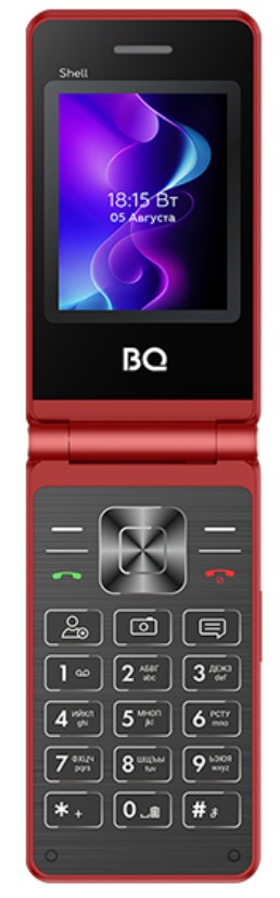 Мобильный телефон BQ 2411 Shell Red