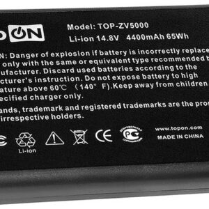 Аккумулятор для ноутбука HP TopOn TOP-ZV5000