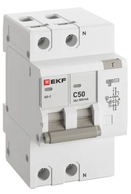 Автомат дифференциальный EKF DA2-6-50-300-pro