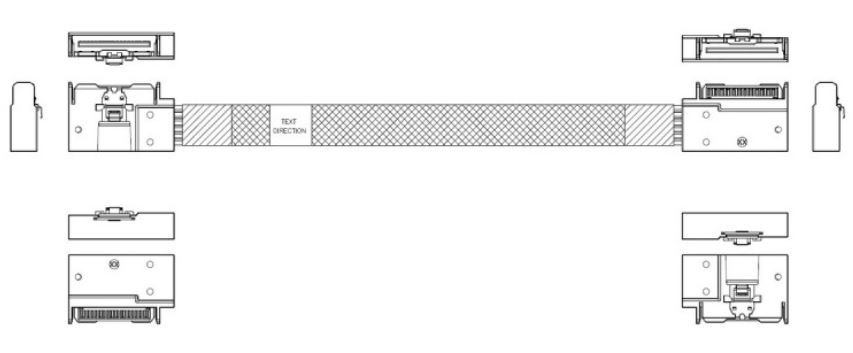Кабель JPC P732EGB00800-1