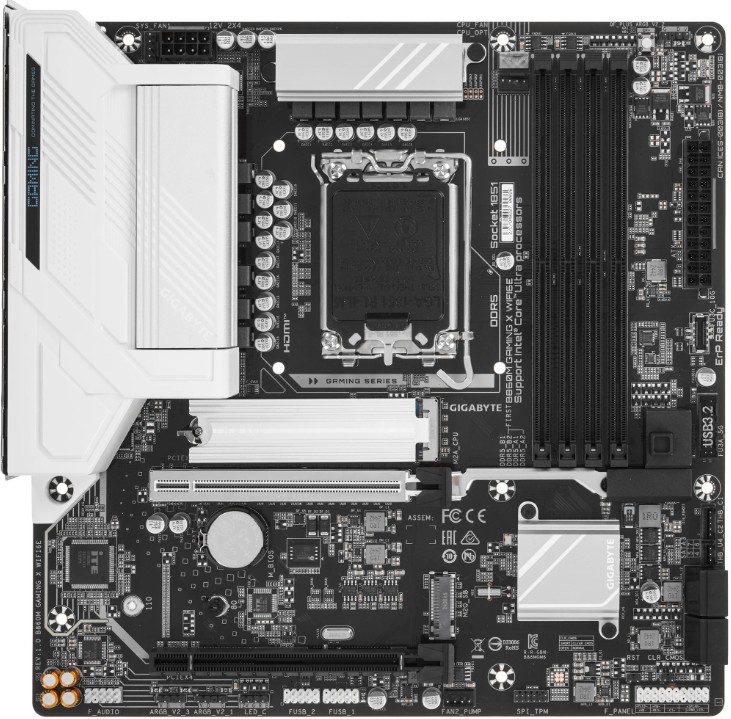 Материнская плата GIGABYTE B860M GAMING WIFI6, LGA1851, Intel B860, mATX