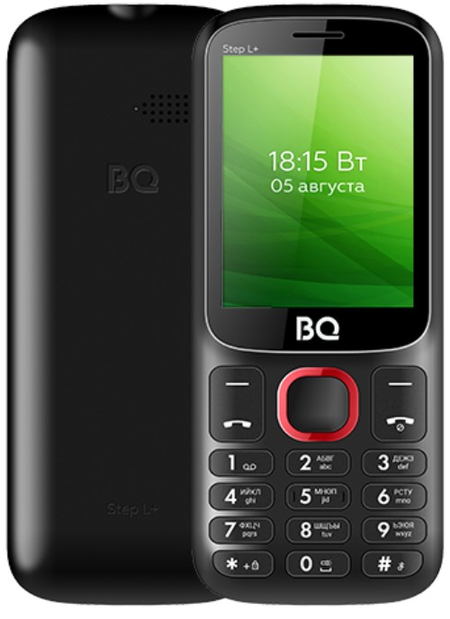Мобильный телефон BQ 2440 Step L+ Black+Red