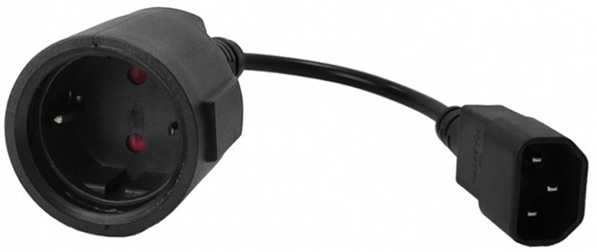 Удлинитель Lanmaster LAN-PPS/14-0.2-BK