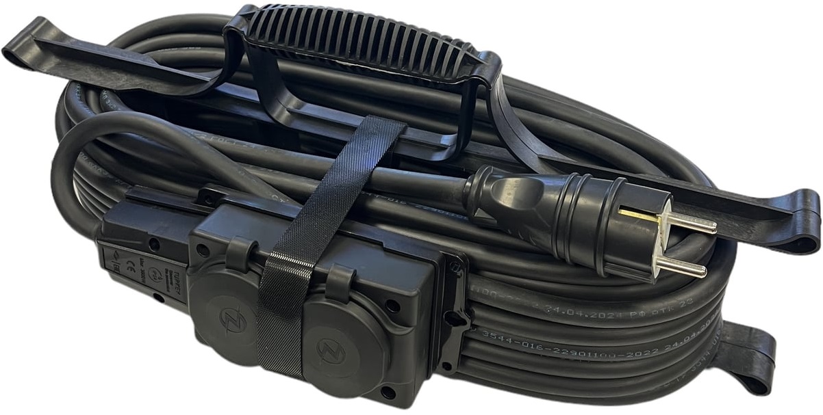 Удлинитель силовой iTOK i-CONNECT-COLOR-SUR-PVS-215-2-54-15-BLACK