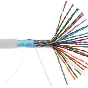 Кабель витая пара F/UTP 5e кат. 25 пар Netlan EC-UF025-5-PVC-GY-3