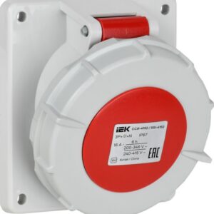 Розетка стационарная внутренняя IEK PSR42-016-5-0-67