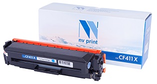 Тонер-картридж NVP CF411XC Голубой