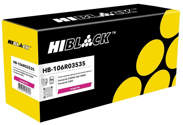 Тонер-картридж Hi-Black HB-106R03535 Пурпурный
