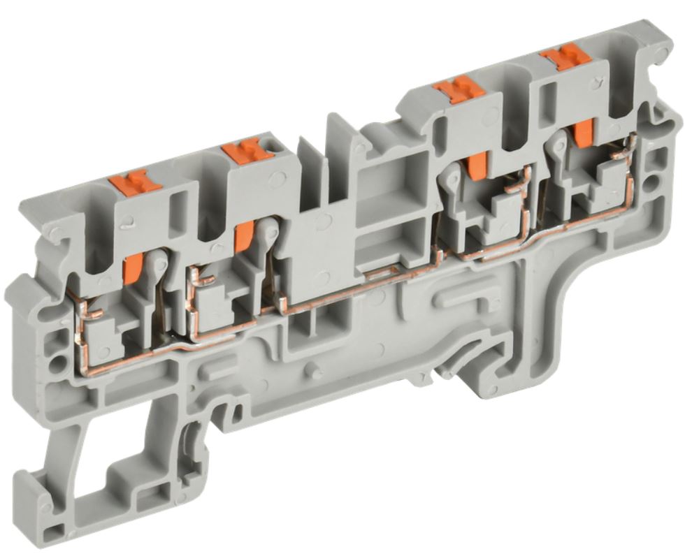 Клемма пружинная IEK YCT22-00-4-K03-002