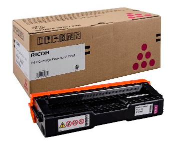Тонер-картридж Ricoh SP C250E малиновый Пурпурный