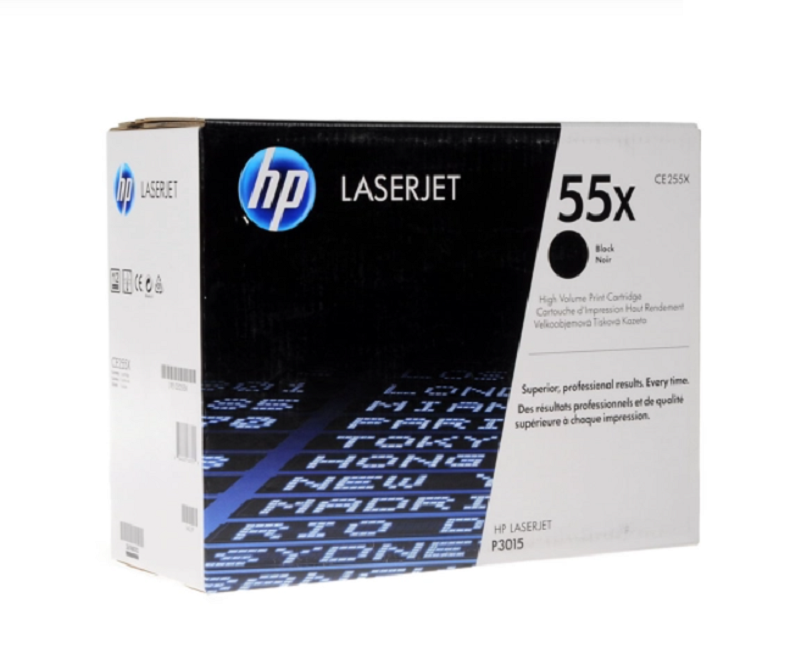 Тонер-картридж HP CE255XC Черный