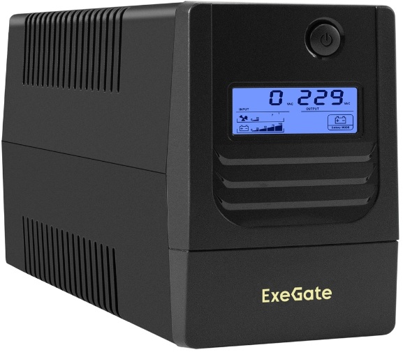 Источник бесперебойного питания Exegate Smart LB-800.LCD.AVR.4C13.USB