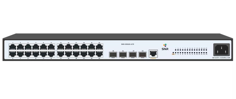 Коммутатор управляемый SNR SNR-S2982G-24TE-DC