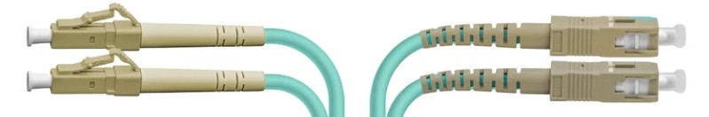 Кабель патч-корд волоконно-оптический SNR SNR-PC-LC/UPC-SC/UPC-MM-DPX-1m