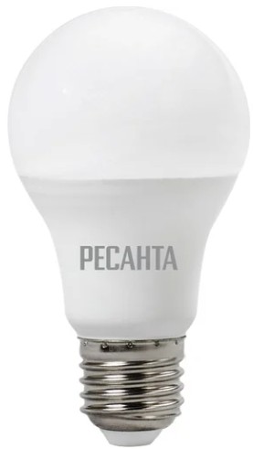 Лампа светодиодная Ресанта LL-R-A60-13W-230-3K-E27