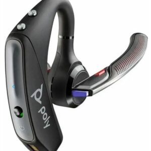 Беспроводная моногарнитура Poly Voyager 5200-M Office, Bluetooth, Накладные, Черный, [8H5Q3AA]