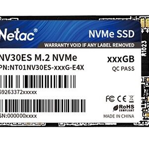 SSD накопитель 512 ГБ Netac NV30ES, PCIe 3.0, [NT01NV30ES-512-E4X]