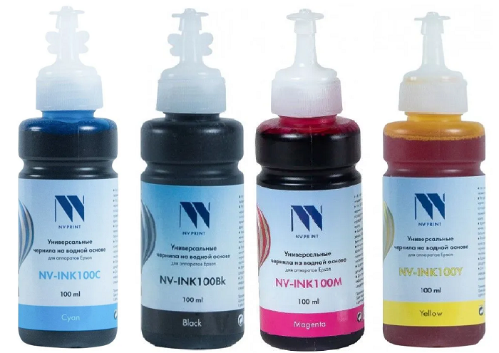 Тонер-картридж NVP NV-INK100-4 Многоцветный