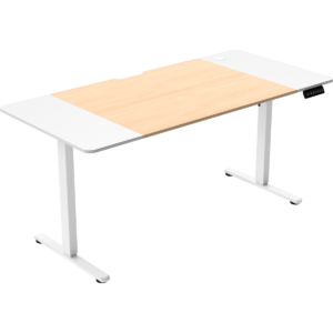 Компьютерный стол ZONE 51 e-Freeflow 160x75 Light Wood White
